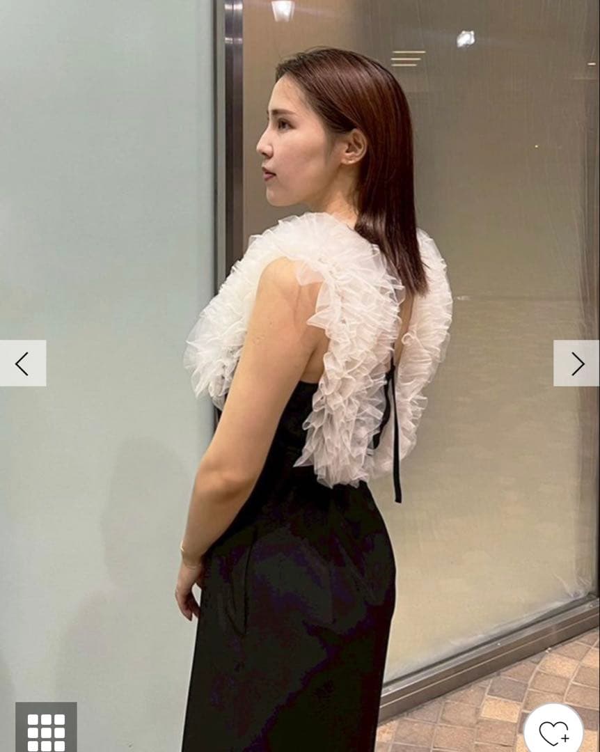 2025年AW新作　ラグナムーン　LADYショルダーチュール｜ラインドレス