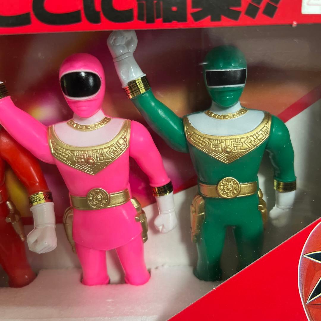 ⚠️デッドストック品　超力戦隊オーレンジャー　ファイブセット　当時物　バンダイ