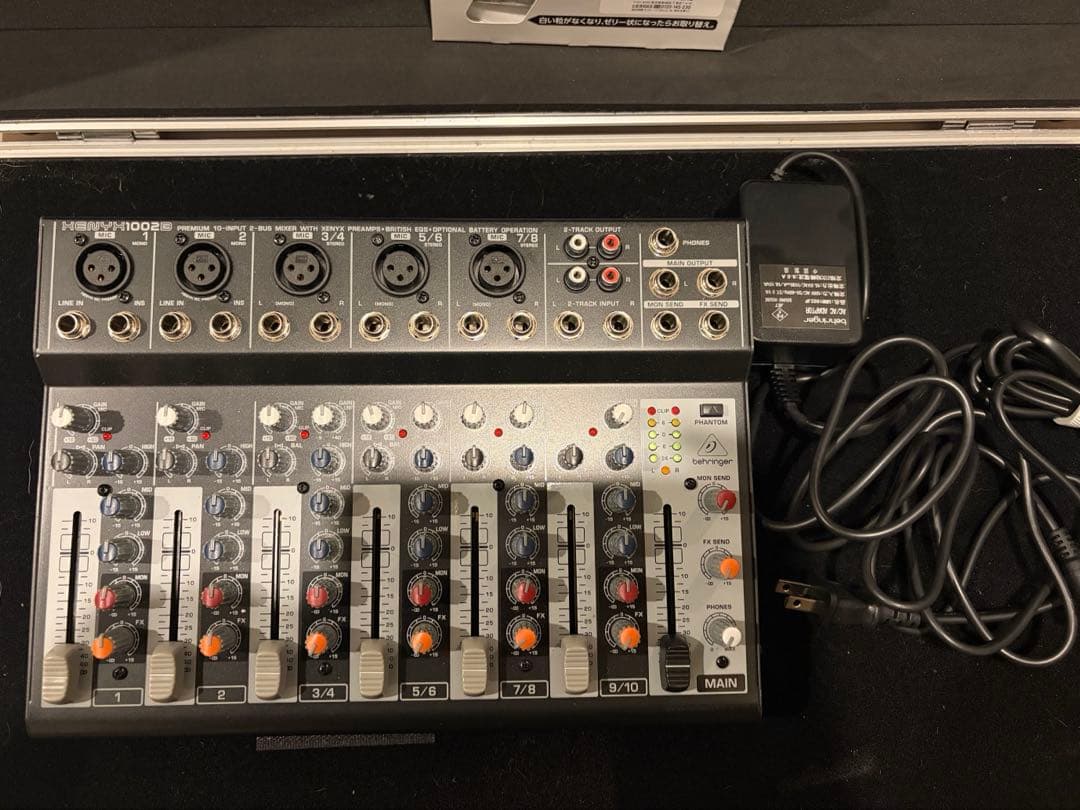 配信機器・PA機器・レコーディング機器 XENYX1002B behringer