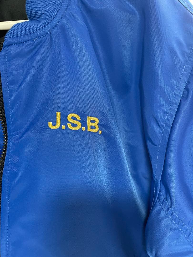 三代目JSB 10th Anniversary受注生産品 MA-1「ブルー」