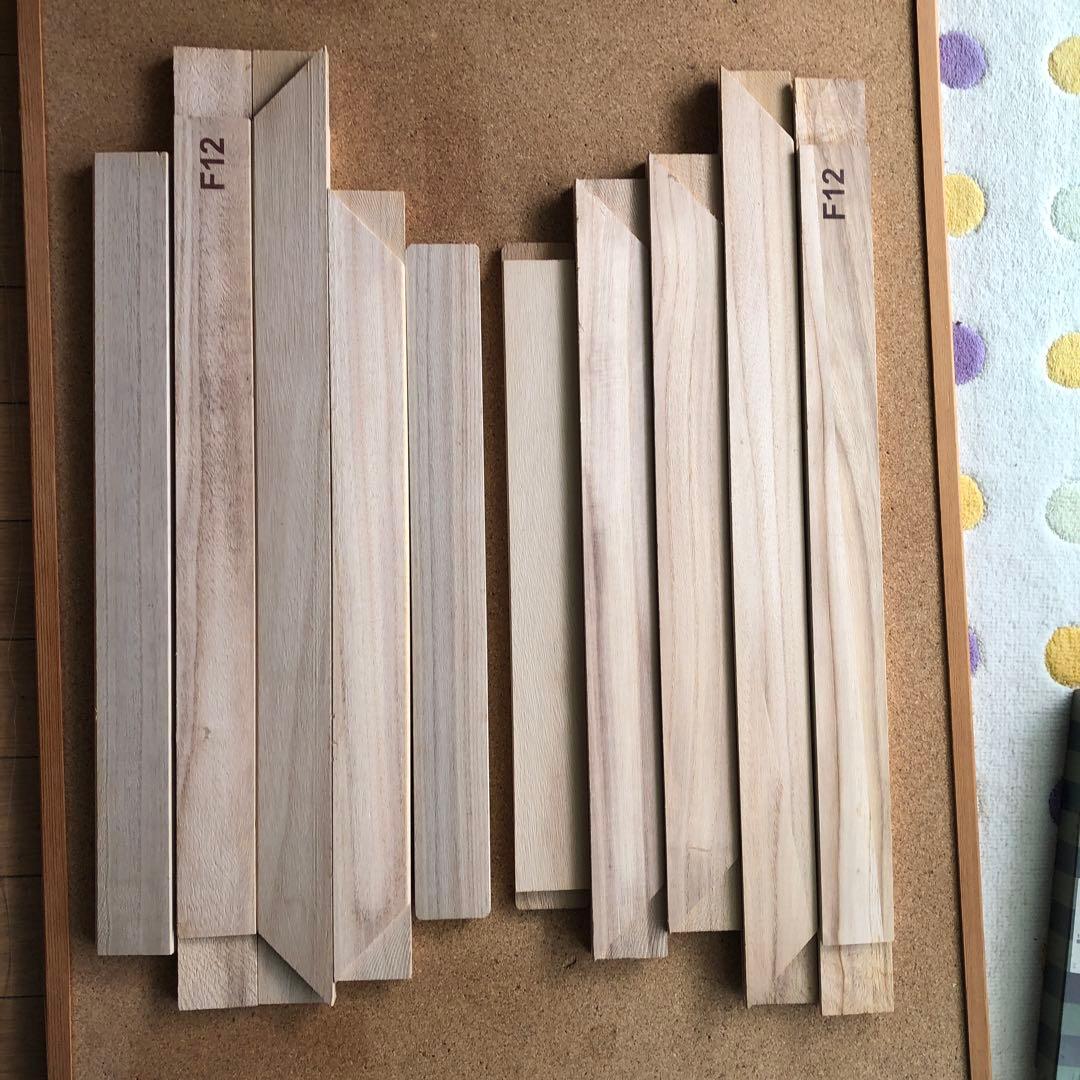 キャンバス木枠F12号 2個 仮り縁F12号 ２個　合計4個セット