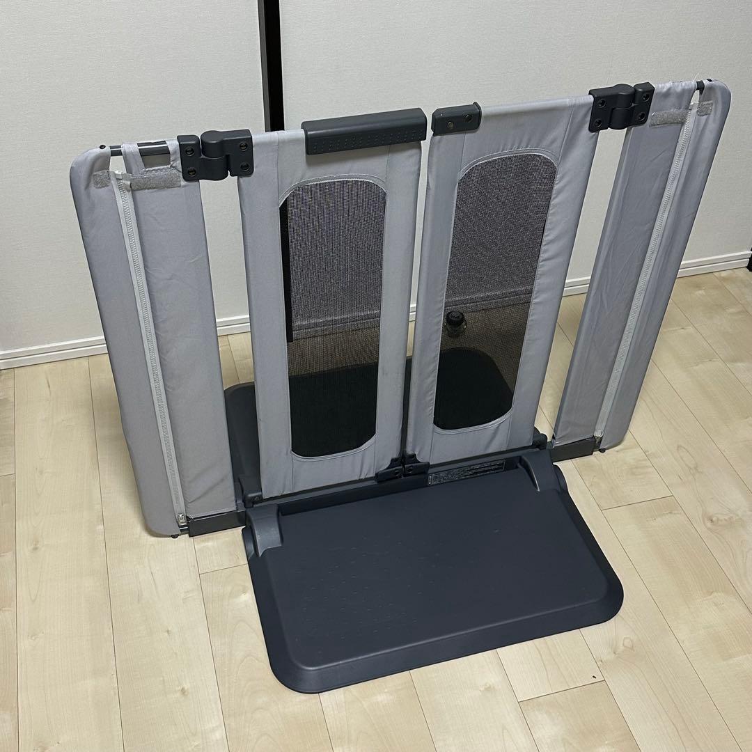 ペットゲート おくだけ とおせんぼ S 屋内用 ドア付き ペットフェンス 犬 柵