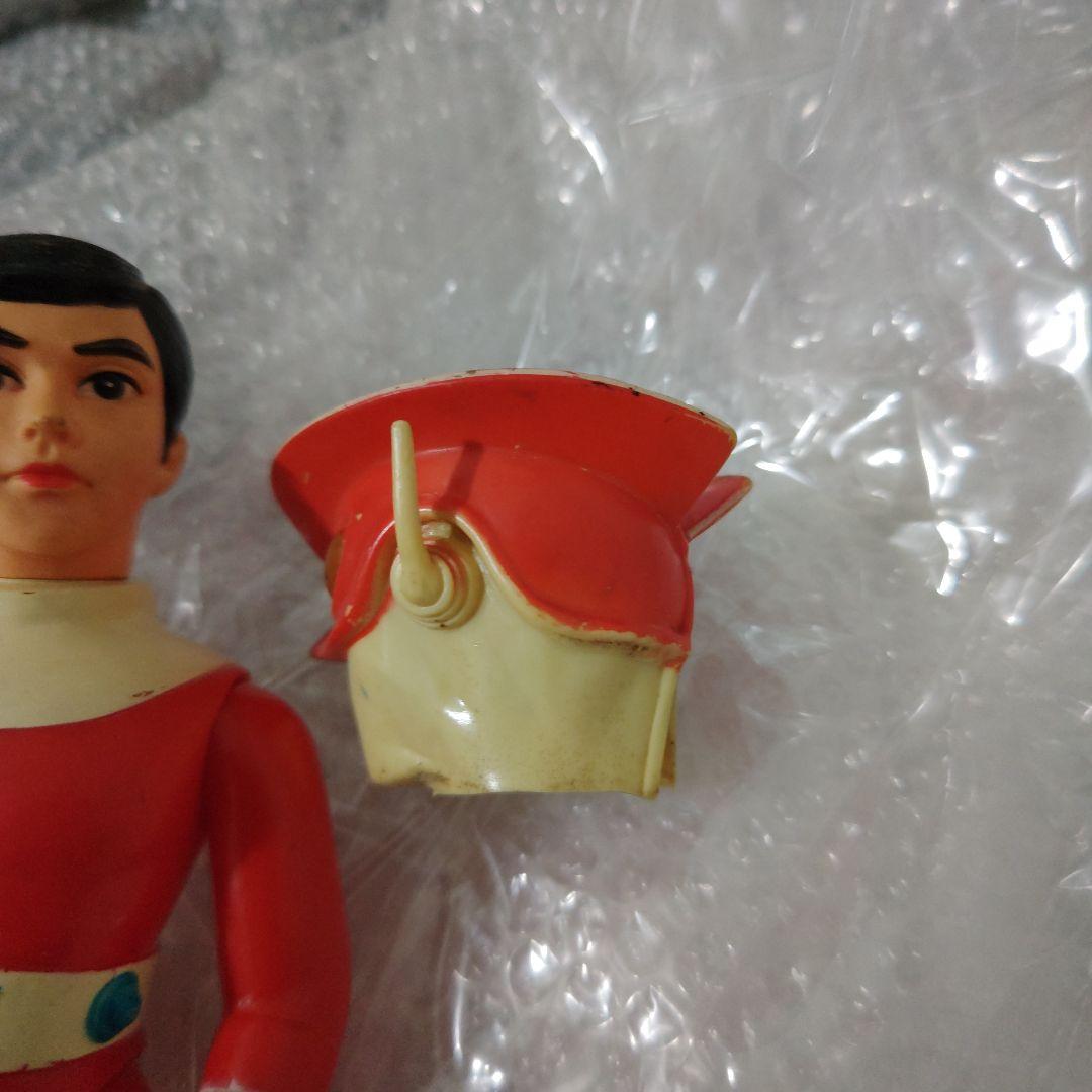 ブルマァク　レッドマン　面取れ　ソフビ　29cm　現状品