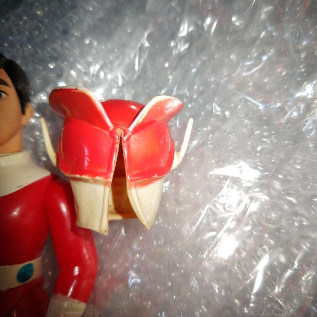 ブルマァク　レッドマン　面取れ　ソフビ　29cm　現状品