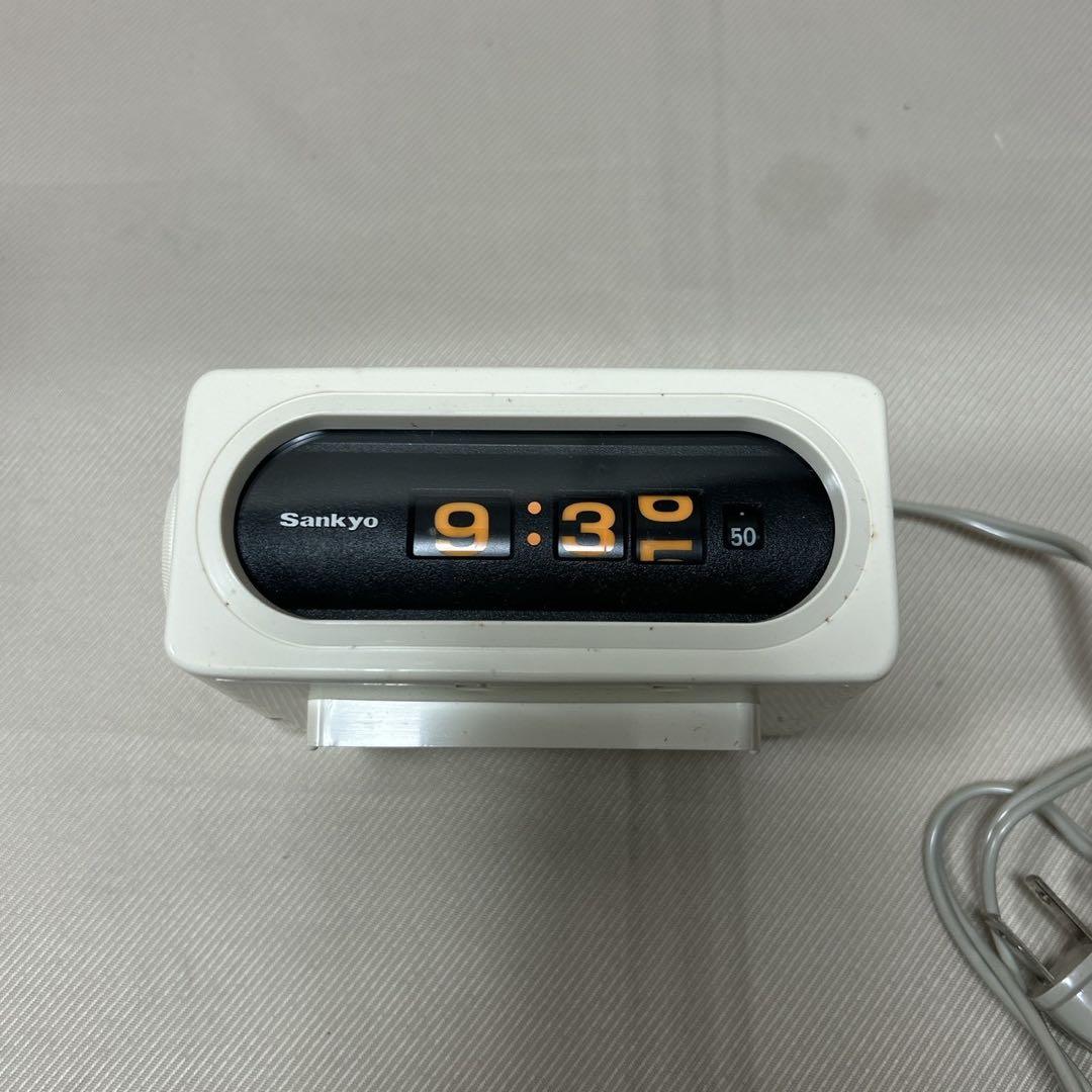 C. Sankyo パタパタ時計　ドラムクロック　DT-601 レトロ