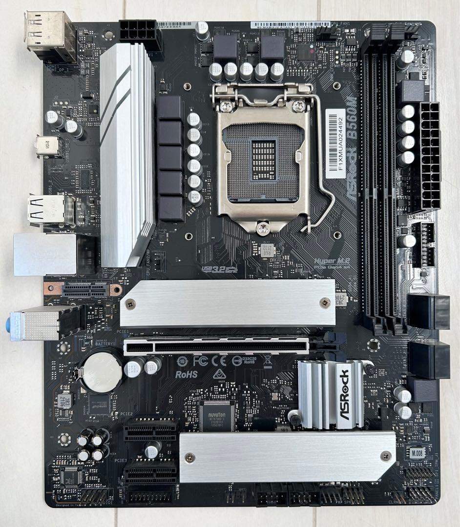 ASRock B560M マザーボード 動作品