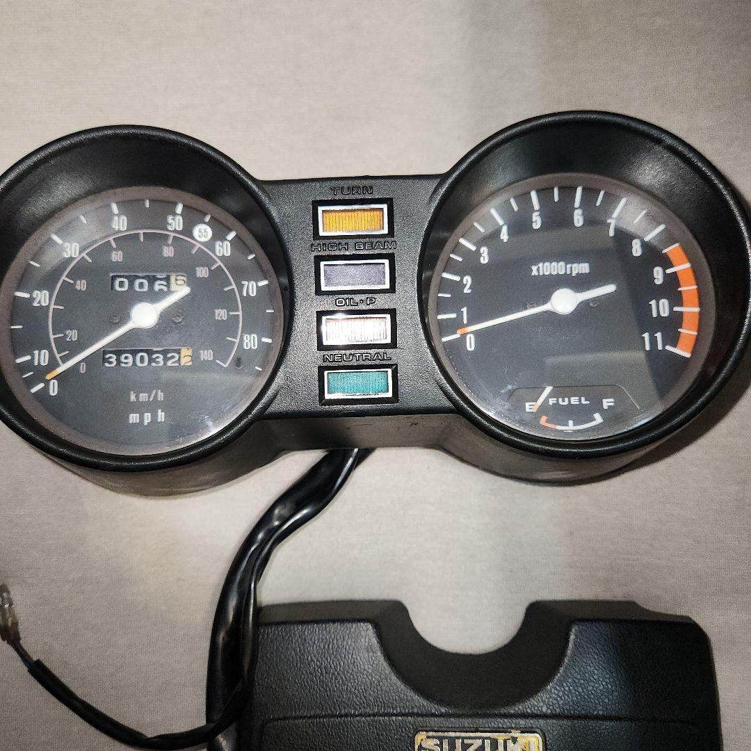 GS1000 メーター　ハンドルカバー