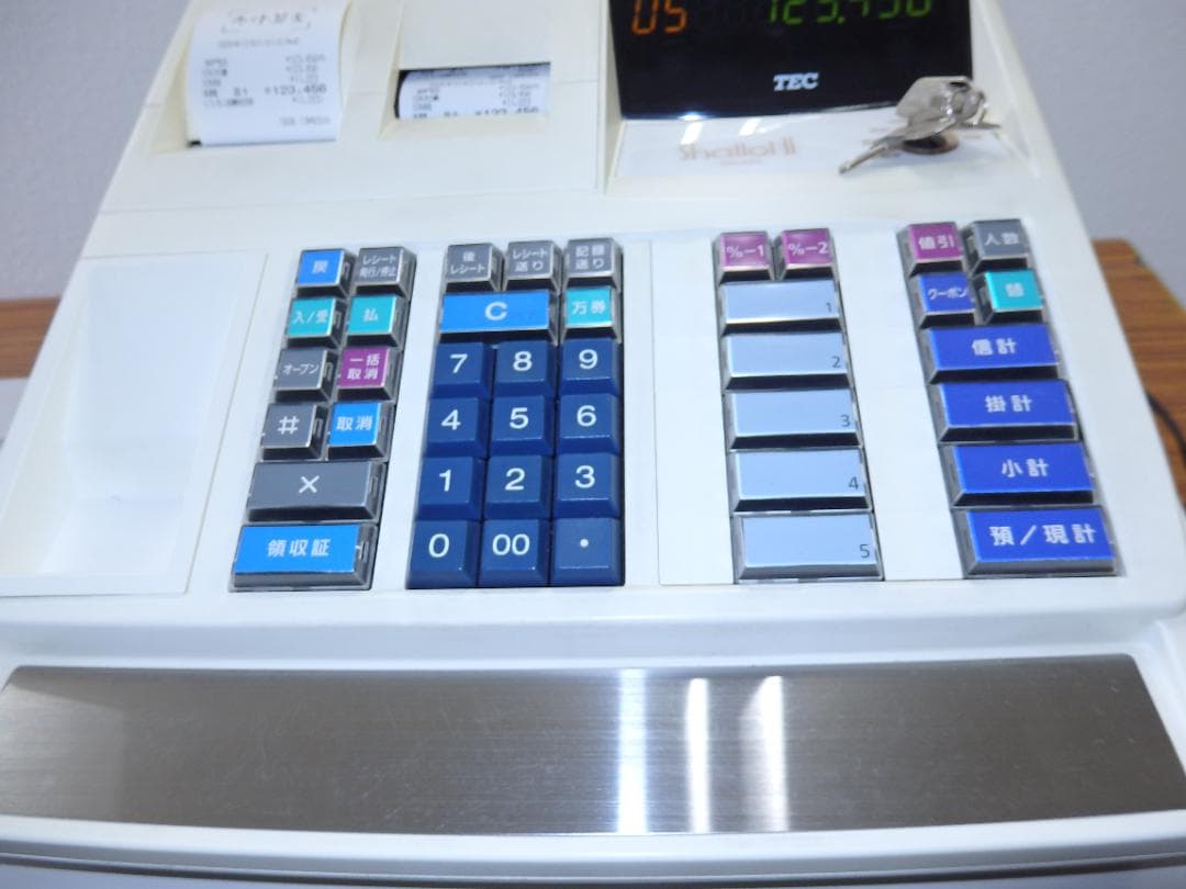 1221白 設定無料 MA-550 レジスター 軽減税率対応　5部門