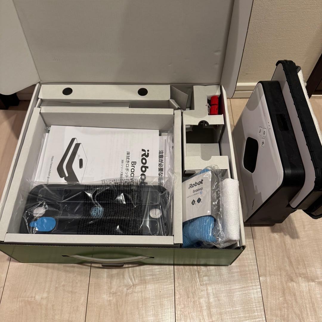 未使用に近い　iRobot Braava 371j 床拭きロボット ブラーバ