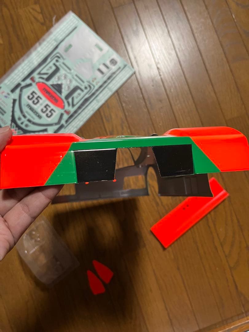 タミヤ　塗装済787bボディ