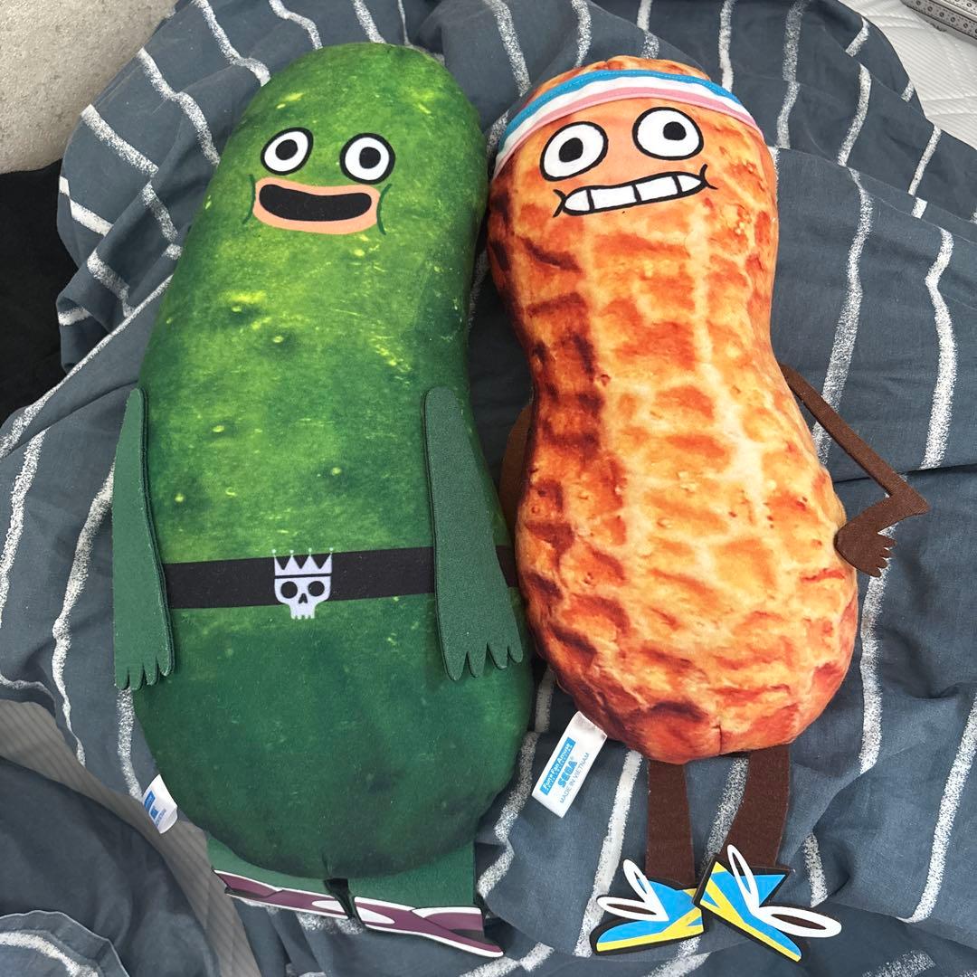 ピクルスとピーナッツ ぬいぐるみ2枚セット 激レア