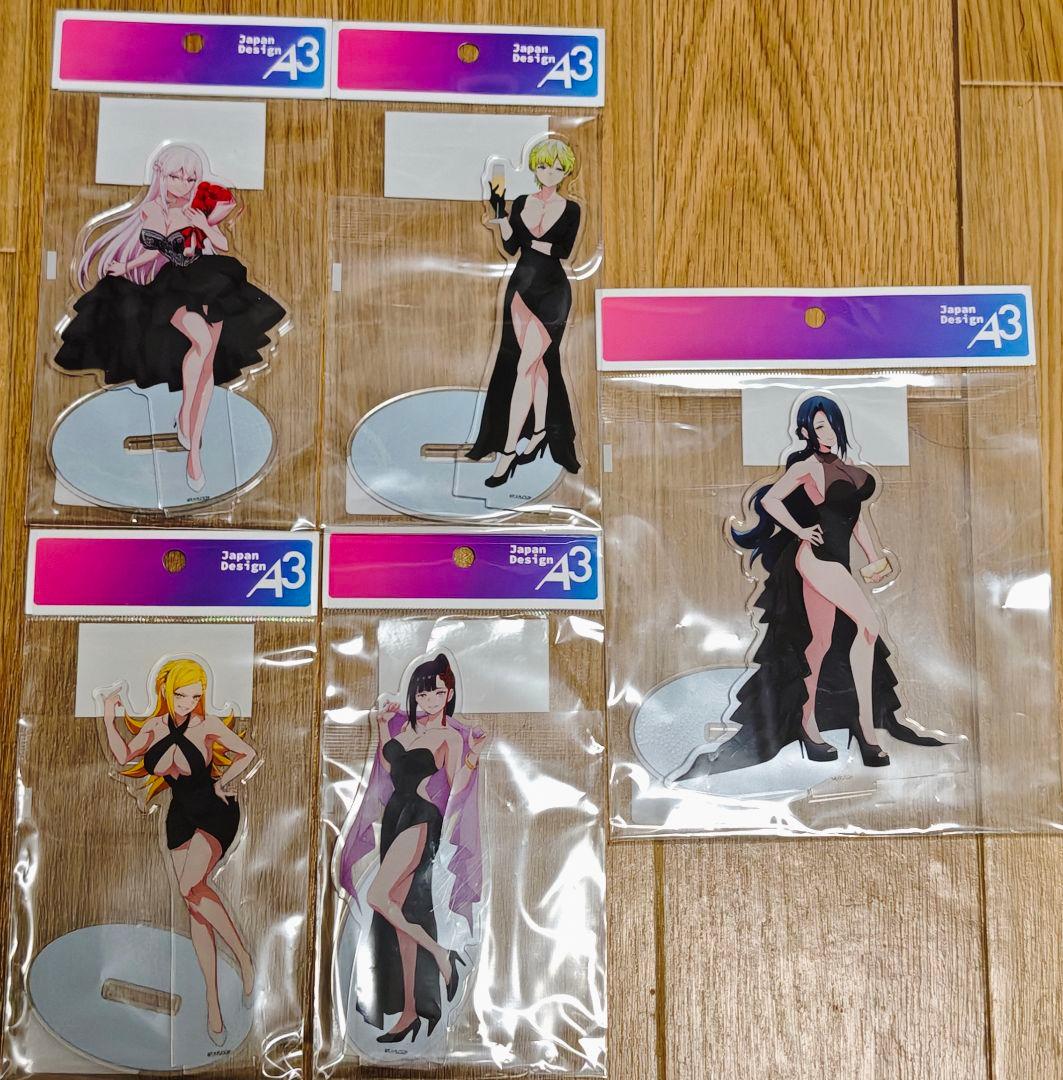 魔都精兵のスレイブ アクリルスタンドセット(全種類)