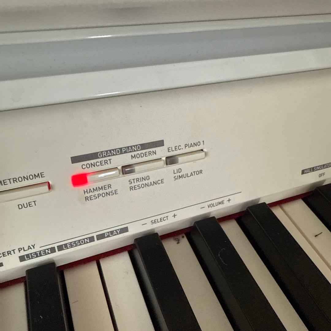 ナム、CASIO Privia ホワイト電子ピアノ