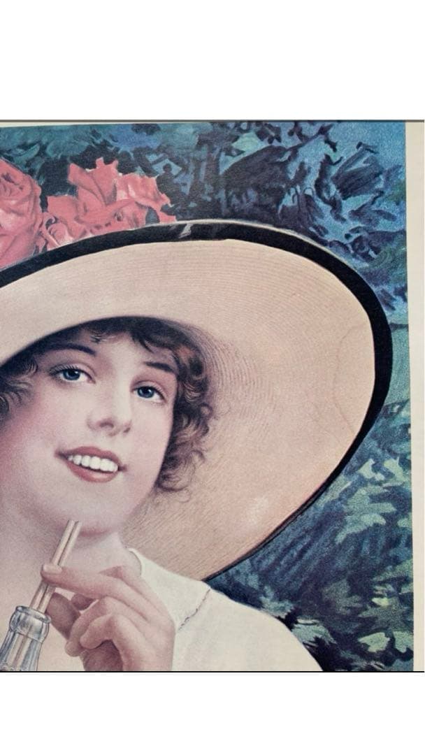 レア♦️コカコーラ♦️非売品ポスター☆サマーガール♦️店舗や部屋のインテリアに♦️送料込