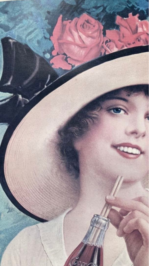 レア♦️コカコーラ♦️非売品ポスター☆サマーガール♦️店舗や部屋のインテリアに♦️送料込