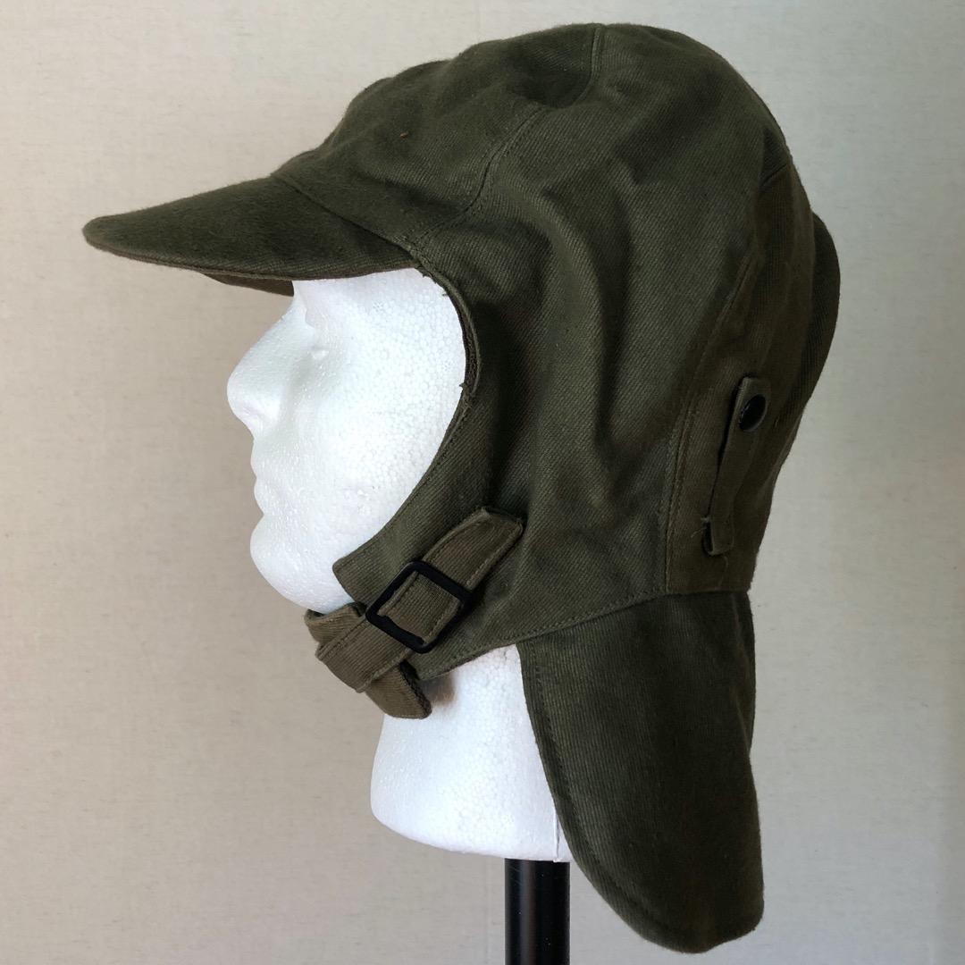 希少 1940s vintage 米軍 実物 USN デッキキャップ G