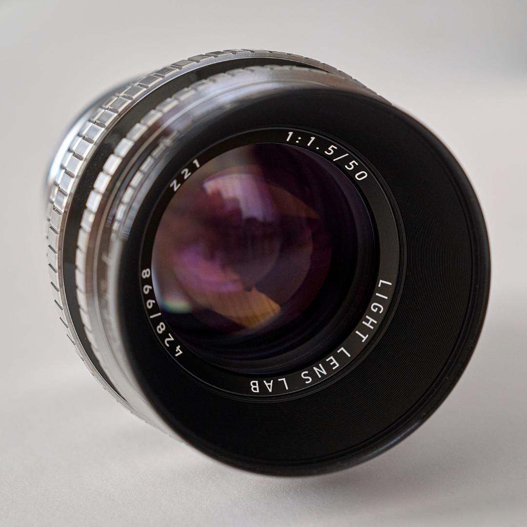 LIGHT LENS LAB M50mm f1.5 Z21 周アンジェニュー