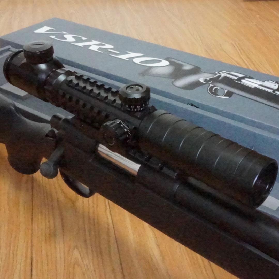VSR-10 プロスナイパーカスタム ＆ イルミネート ライフルスコープ