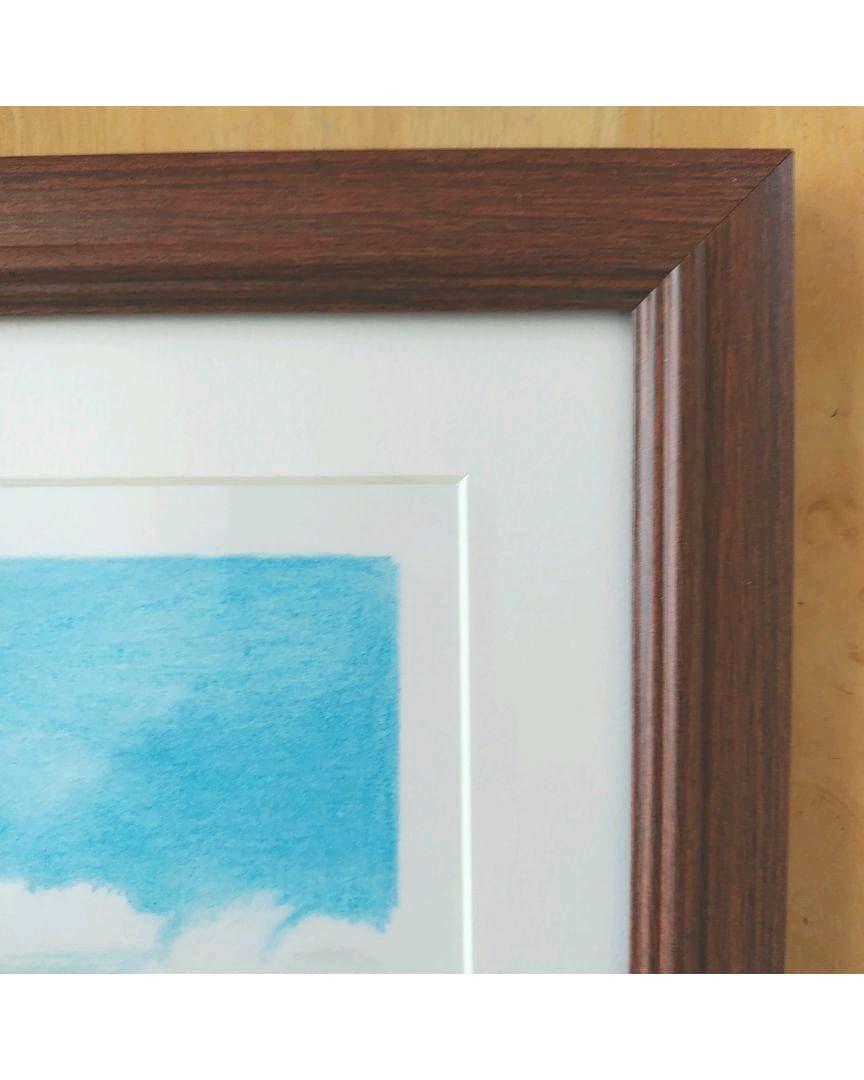 絵画色鉛筆風景画『ベルギー聖母教会』原画