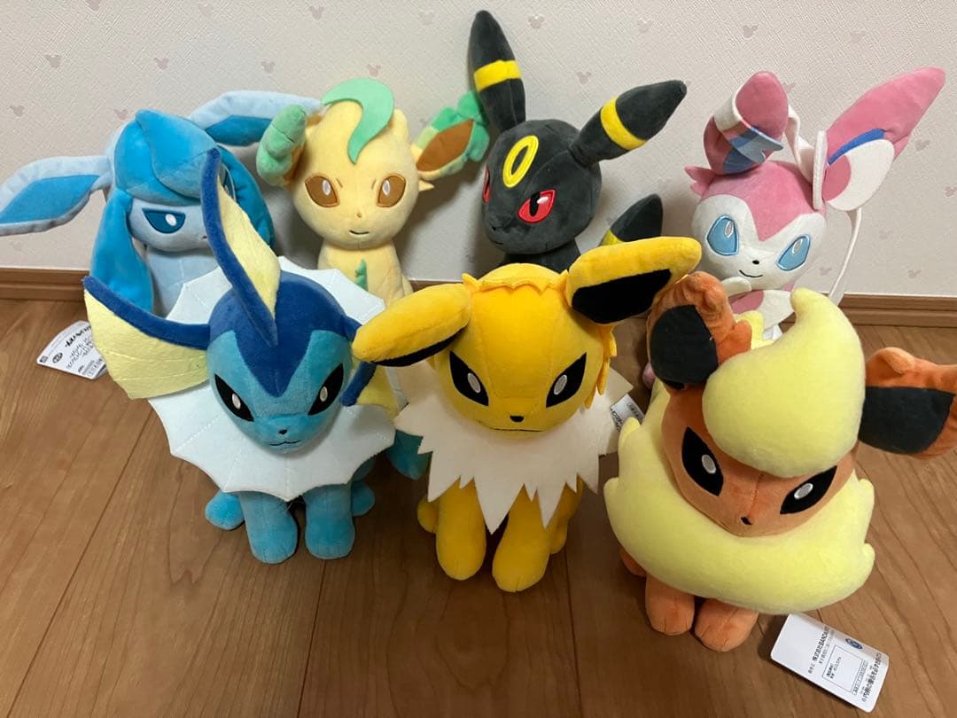 ポケモン　ぬいぐるみ　イーブイフレンズ　コンプ