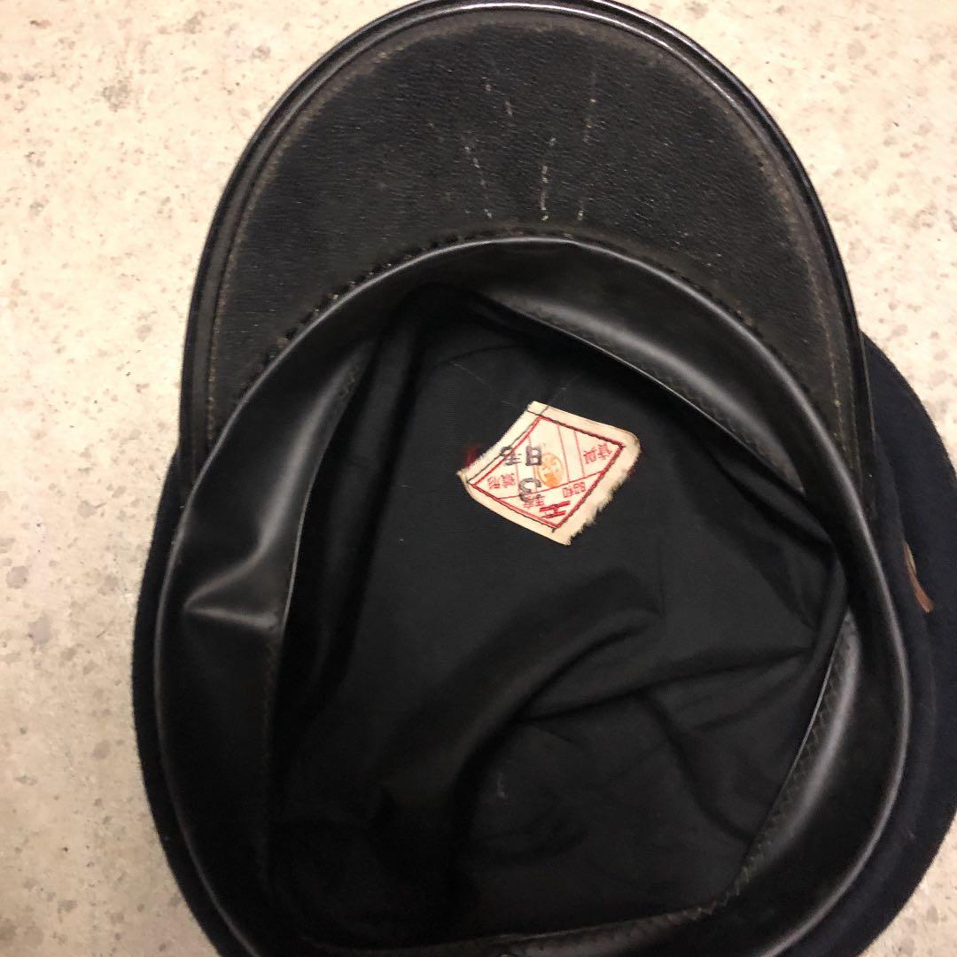 本物  新幹線  車掌 帽子