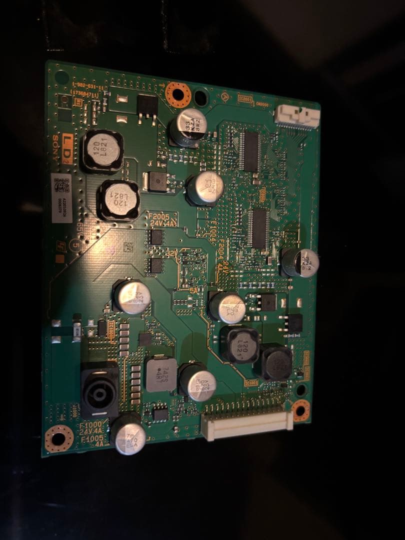 SONY49型4K液晶TV【画面割れジャンク格、部品】 KJ-49X8500F