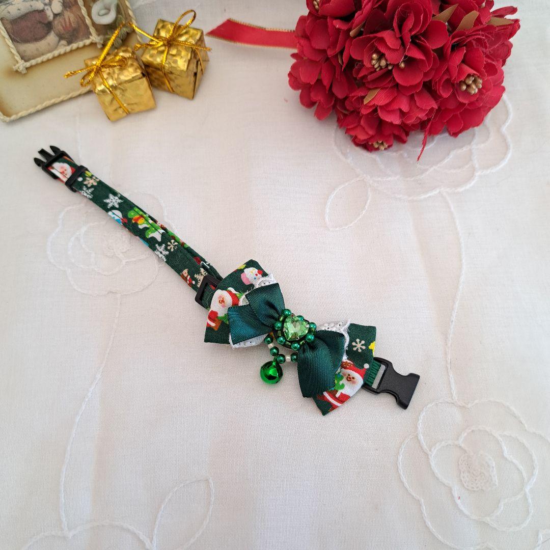 クリスマス、わんちゃん猫ちゃん用首輪