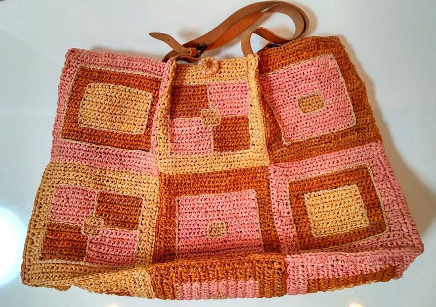 ジャマンピュエッシュ　かごバッグ　大型トートバッグ