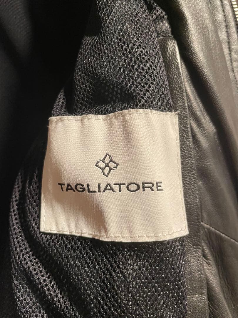 タリアトーレ レザージャケット 48 TAGLIATORE
