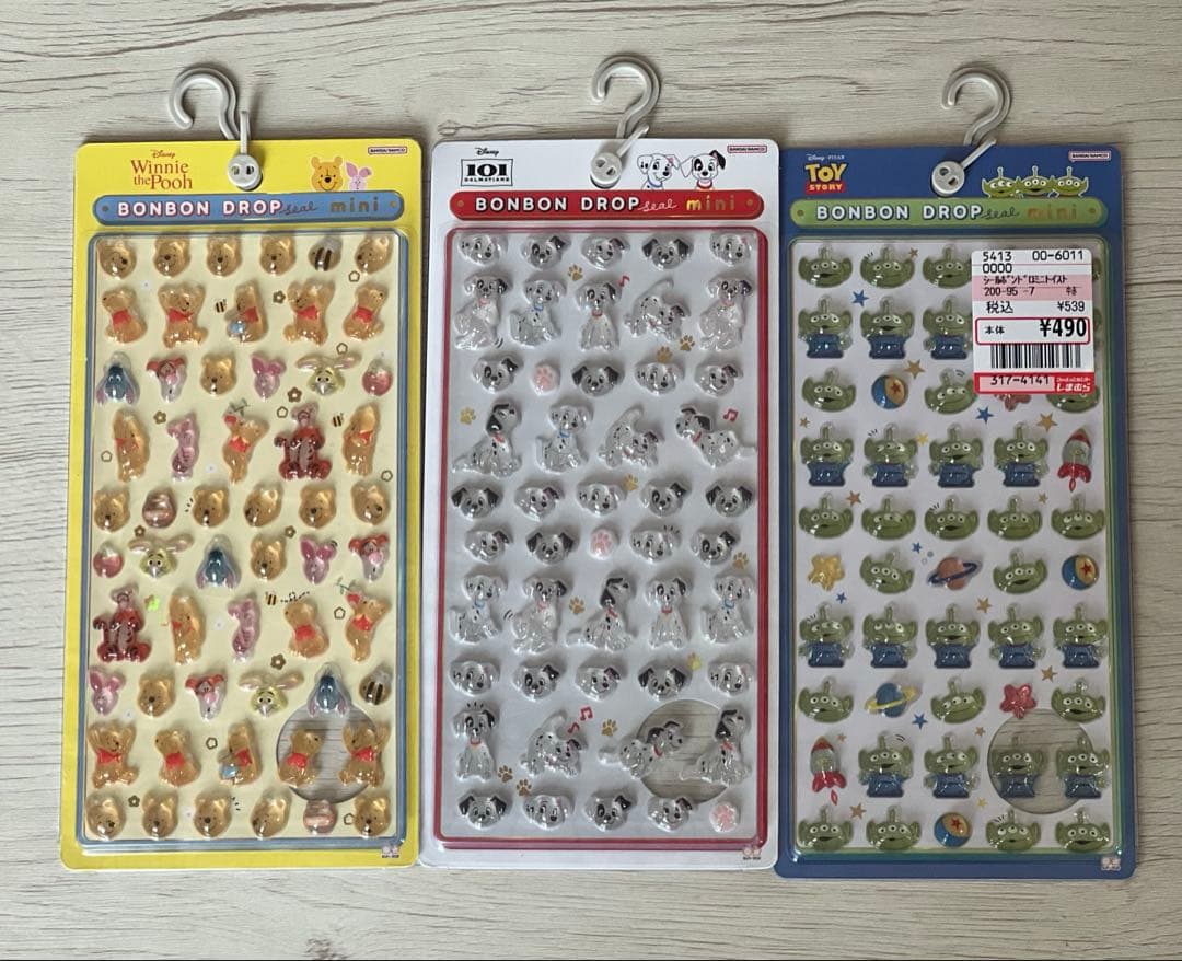 正規品！　ディズニーボンボンドロップミニ　全8種類　8枚セット