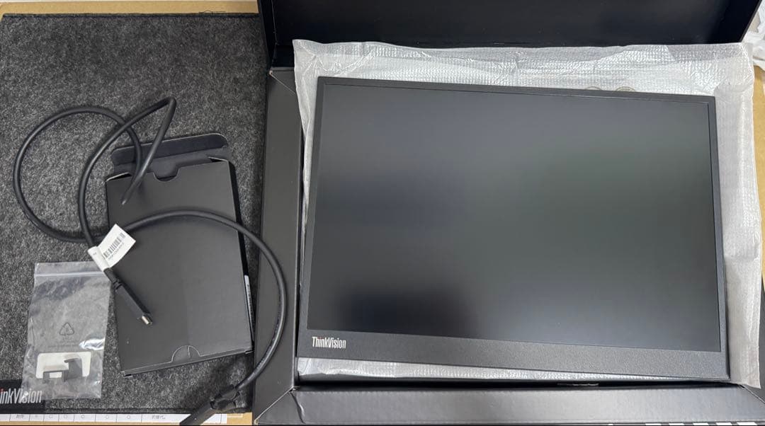 モバイルモニター　Lenovo レノボ　Thinkvision M14d