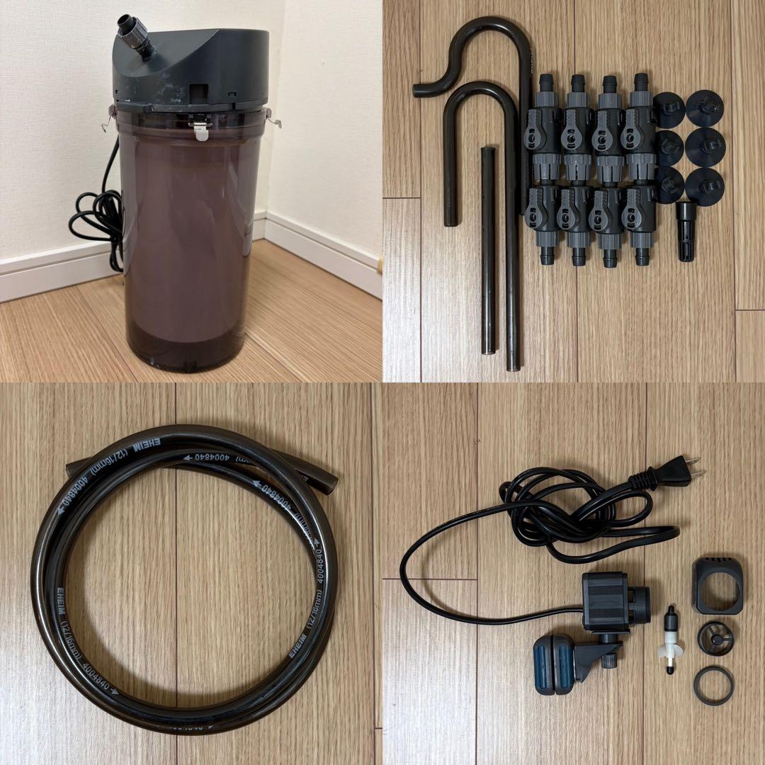 エーハイム2213 ダブルタップ４セット その他付属品