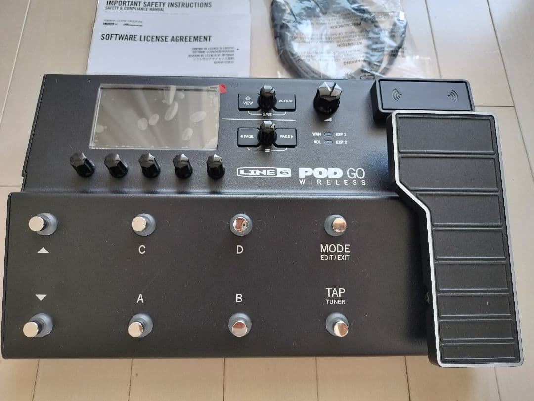 POD GO WIRELESS ギターエフェクター & Relay G10