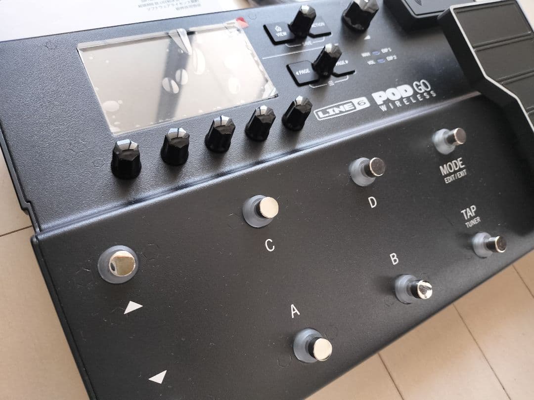 POD GO WIRELESS ギターエフェクター & Relay G10