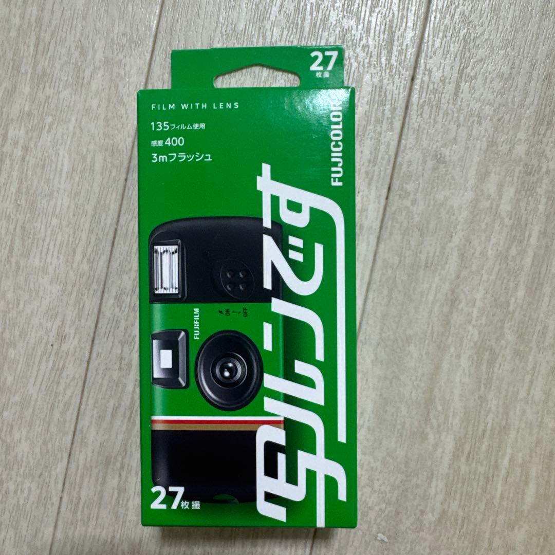 FUJICOLOR 使い捨てカメラ 27枚撮影 5個セット