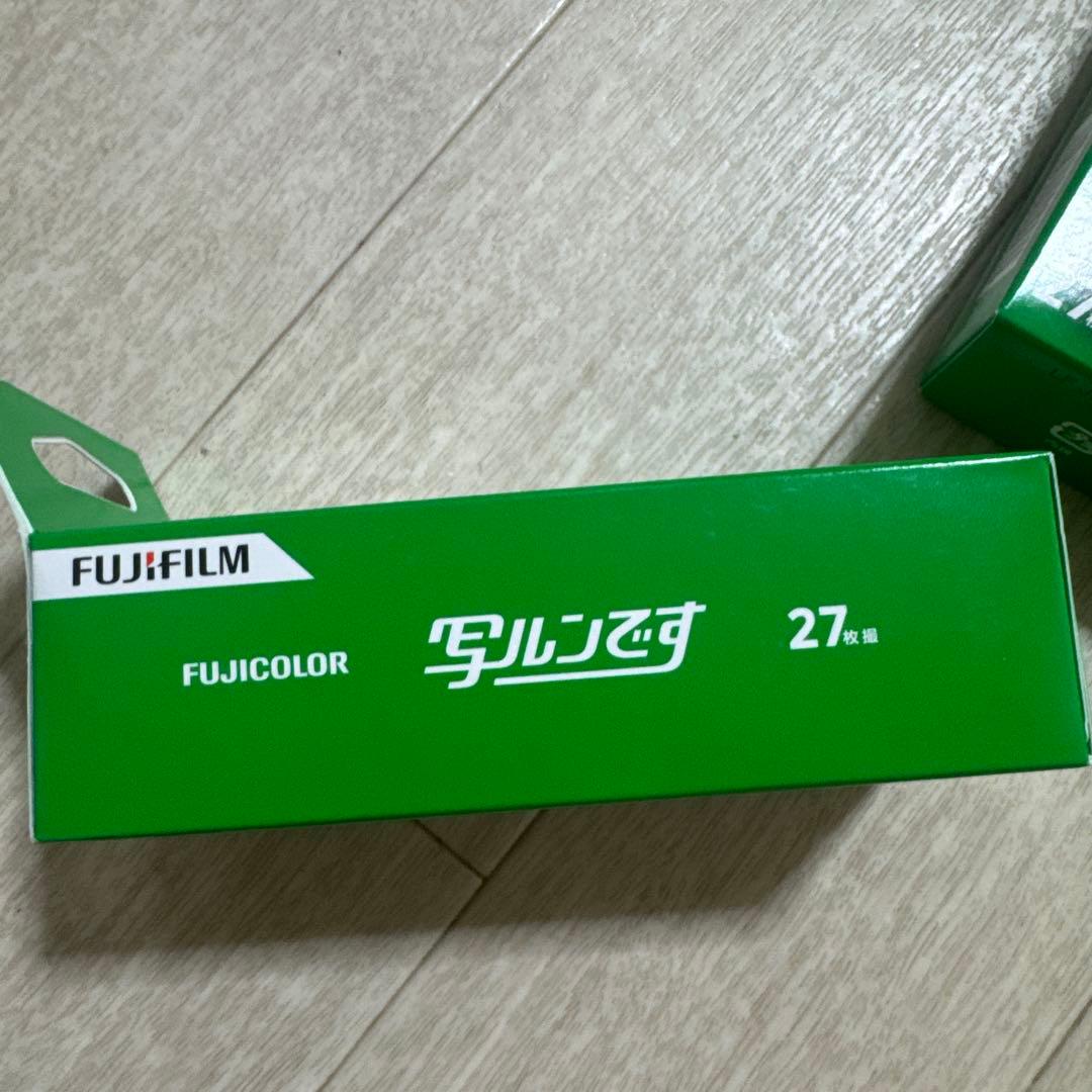 FUJICOLOR 使い捨てカメラ 27枚撮影 5個セット
