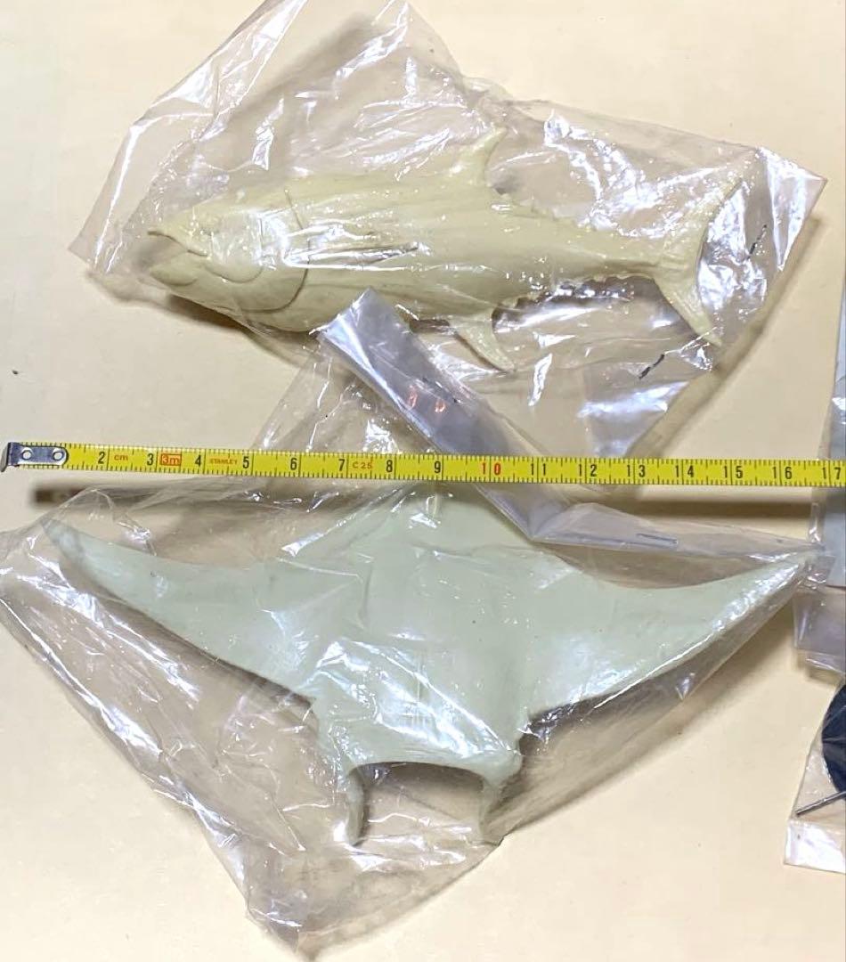 海洋堂　アクアランド　レジンキット　ホンマグロ　オニイトマキエイ　2個セット