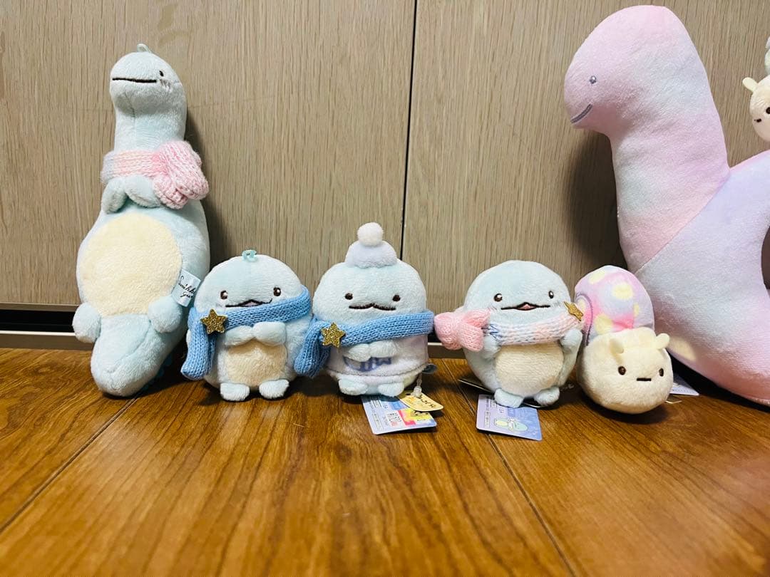 すみっコぐらし　とかげとおかあさんときらきらな夜　てのりぬいぐるみ