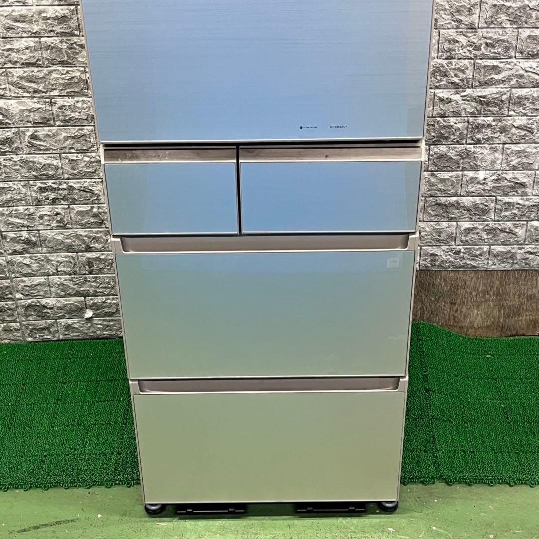 650 人気デザイン　冷蔵庫　大型　右開き　400L強　美品　自動製氷機