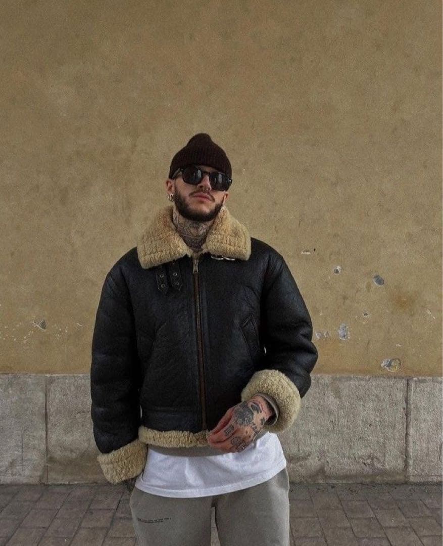 【超希少レア】名作 80s リアルムートン B-3 ジャケット