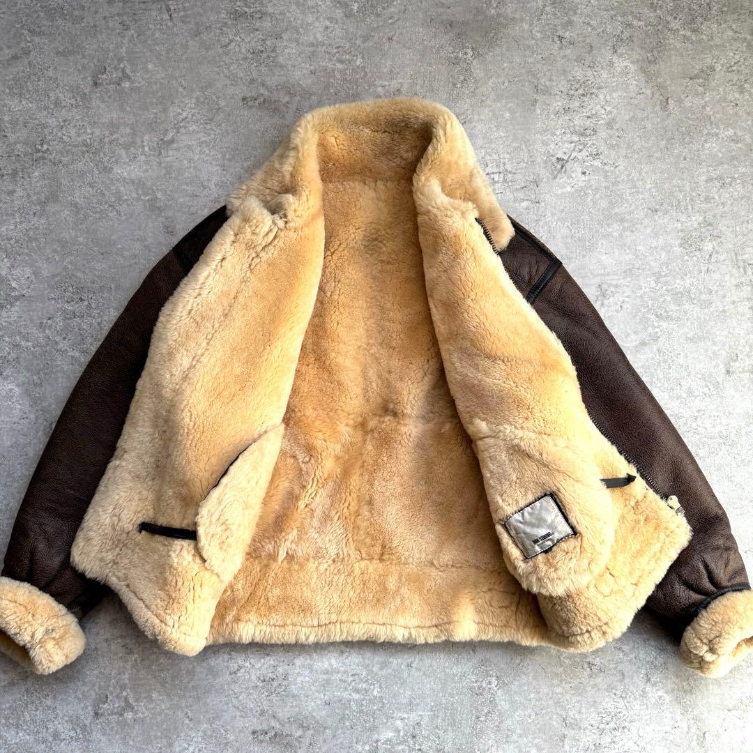 【超希少レア】名作 80s リアルムートン B-3 ジャケット