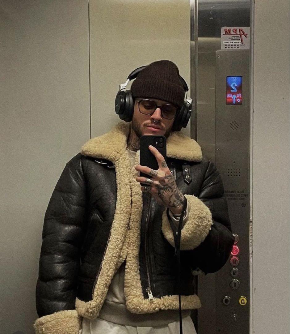 【超希少レア】名作 80s リアルムートン B-3 ジャケット