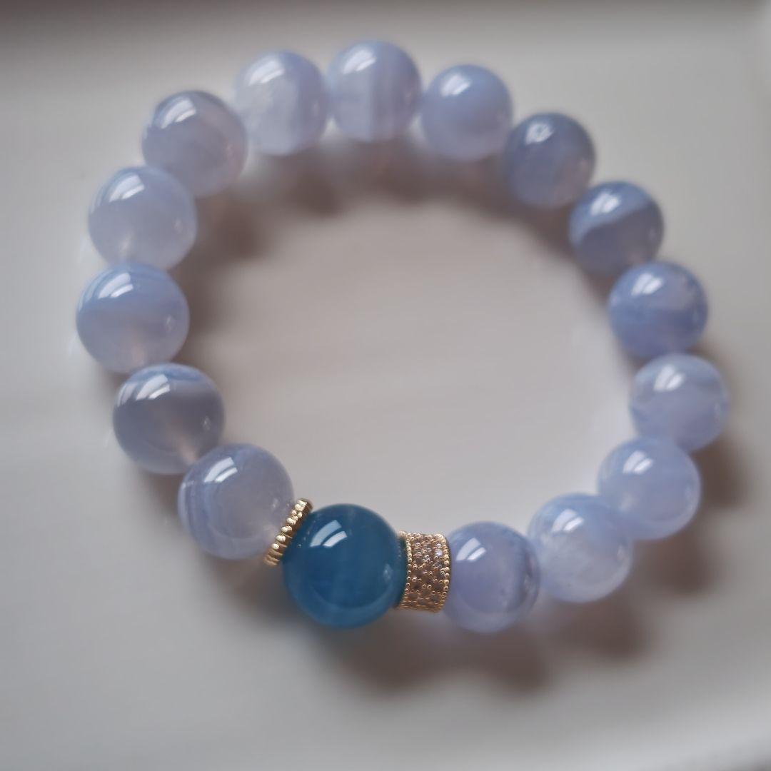 専用です♡新作♡ブルーレースと極みブルーカルセドニー