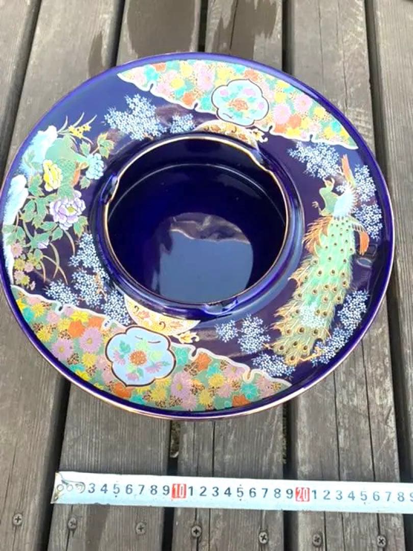 明陶　　豪華な灰皿