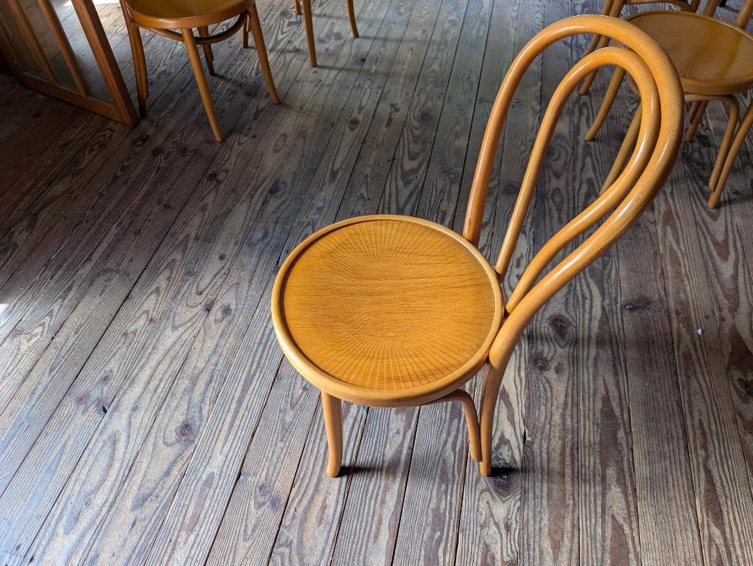 オリバー　曲げ木椅子　10脚セット