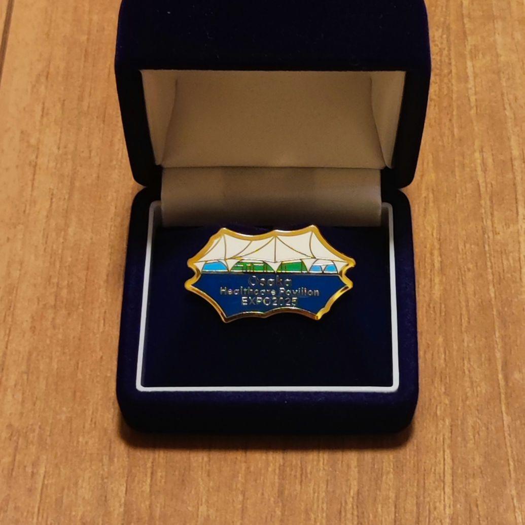 【非売品】大阪万博 ヘルスケア パビリオン ピンバッジ