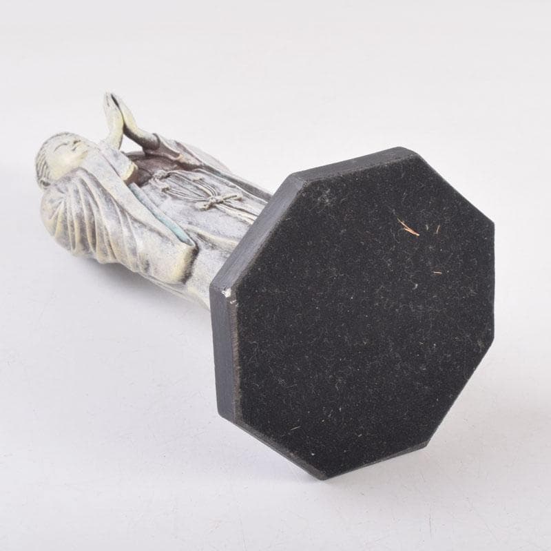 仏教美術　樹脂製　観音菩薩像　仏像　置物　V　8378