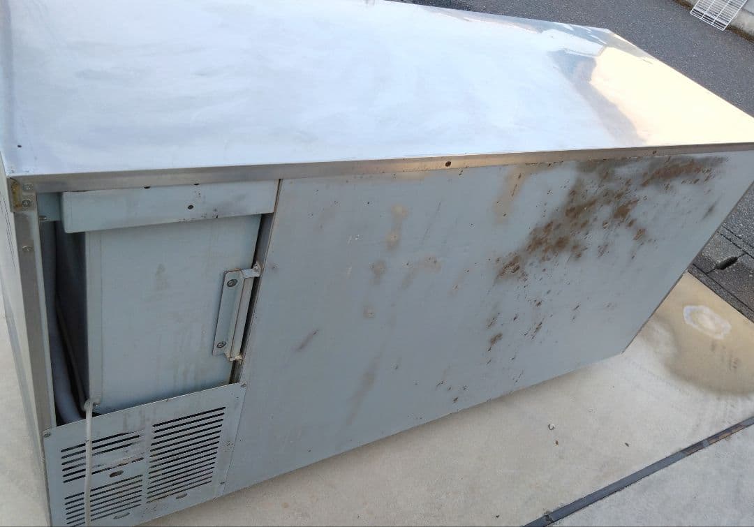 【中古コールドテーブル】送料込 台下冷蔵庫 1500×600×800 訳あり