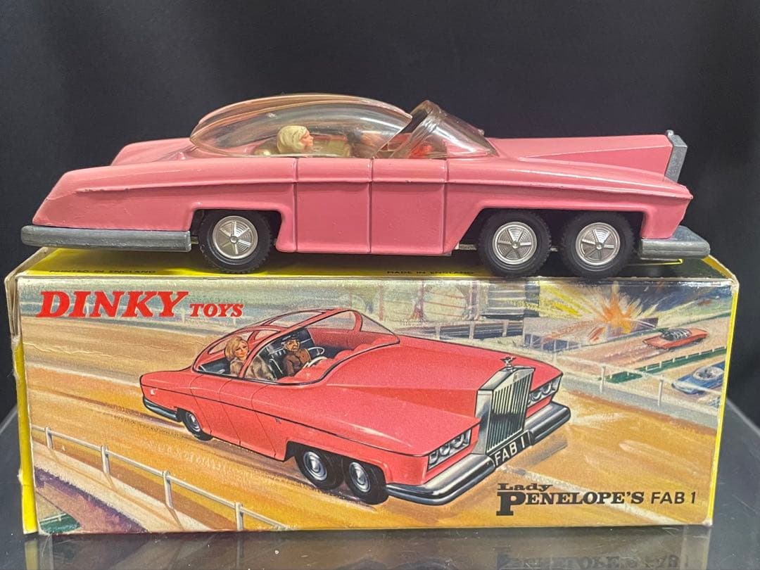 貴重■【ヴィンテージ】 サンダーバード ペネロープ号 1/43 / ディンキー