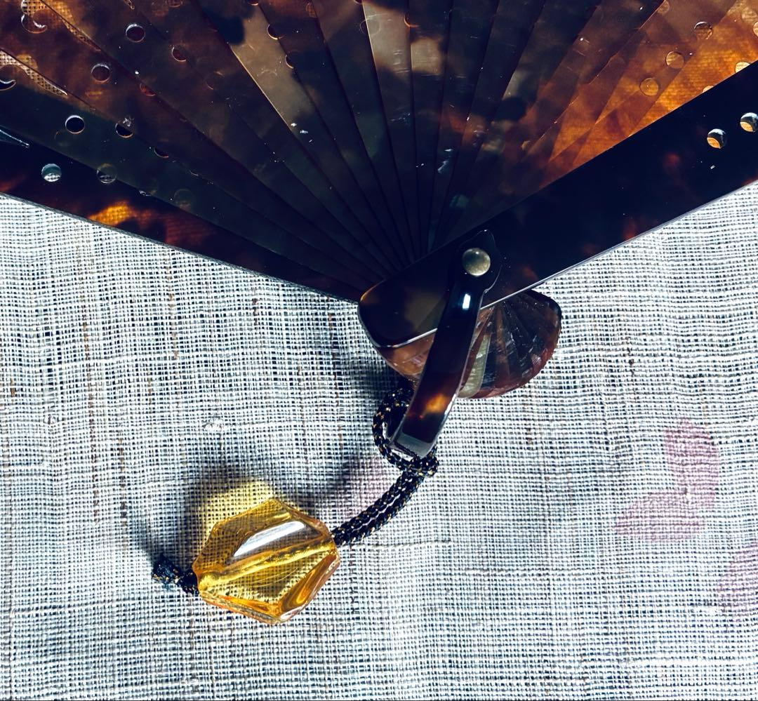 坂本べっ甲店　長崎べっ甲　扇子